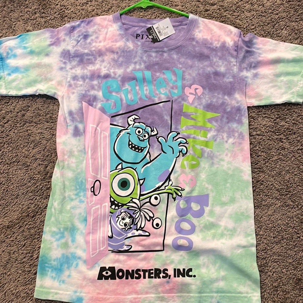 👚2 for 25👚 Tie dye Mike Sully and Boo tee